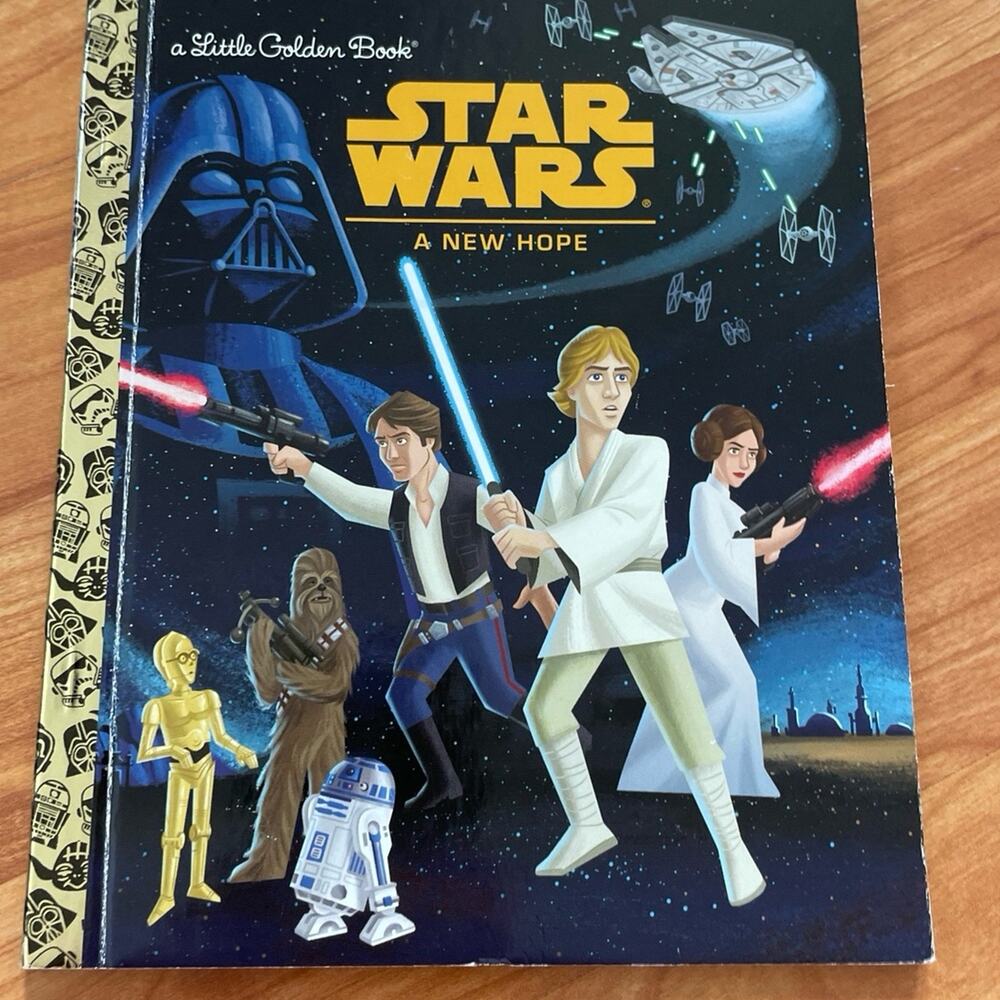 A Little Golden Book Star Wars a New‎ Hope
